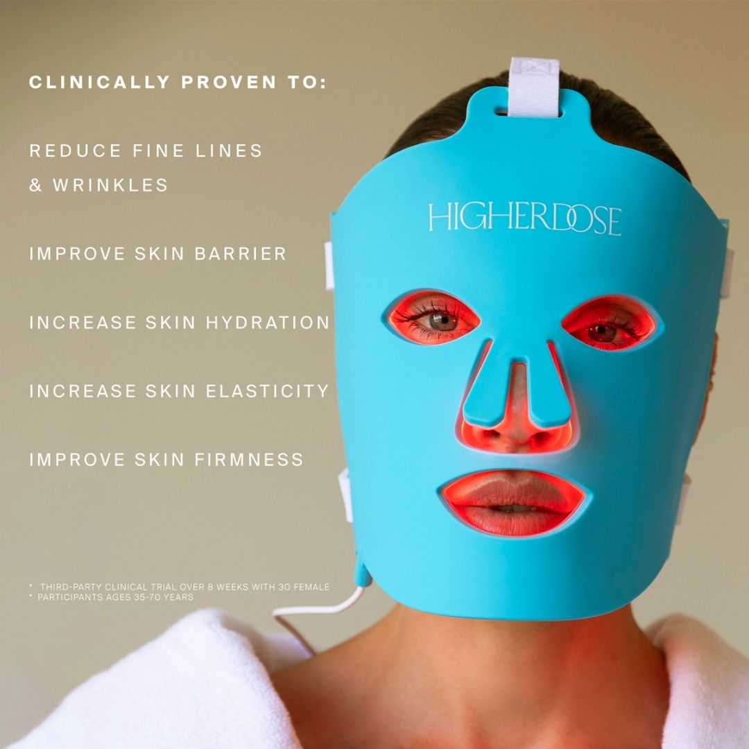 HigherDOSE | Red Light Face Mask
